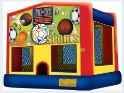 Standard Bounce House With Interchangeable Themes